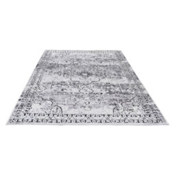 Orelia Machine Woven Silver Rug