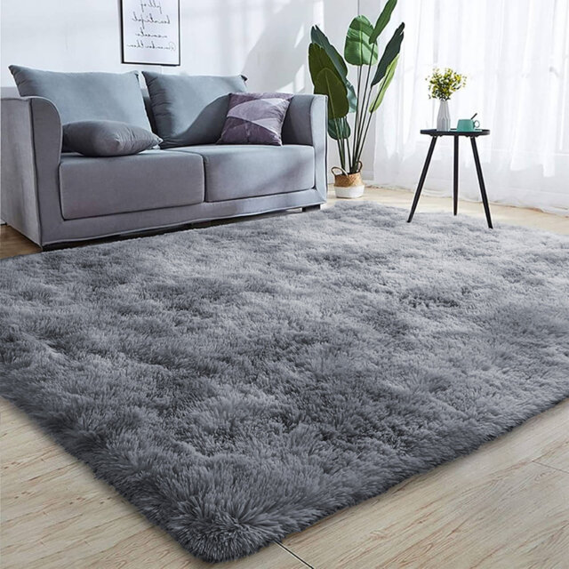 Fluffy Shaggy Rug Area Rugs Living Room