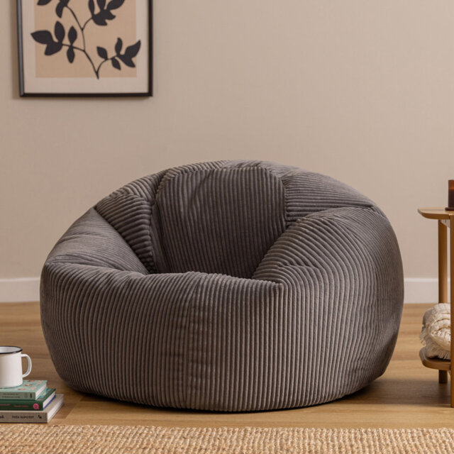 icon Kingston Corduroy XL Classic Bean Bag, Teal