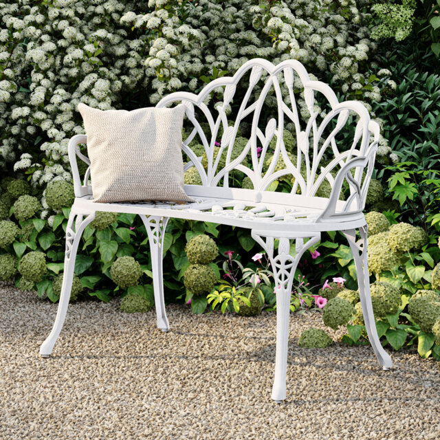 East Waterboro Metal Outdoor Bench