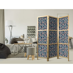 171cm H Solid Wood Folding Room Divider