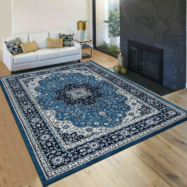 New Luxury Large Traditional Rugs For Bedroom Living Room Carpet Hallway Runner