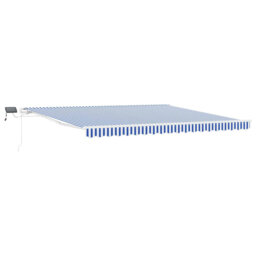VidaXL 450cm W x 300cm D Polyester Cover Retractable Door / Window Awning