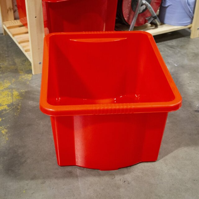 Wham Stack & Store 35L Plastic Organiser Box