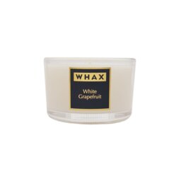 White Grapefruit Scented Jar Candle with Glass Holder