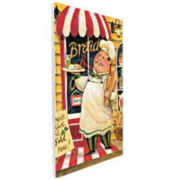 K TOBIN Traditional Food & Beverage Wall Decor on Ceramic