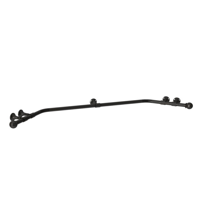 28Mm 400Cm Poles Apart Ball Eyelet 3-Sided Bay Pole SS