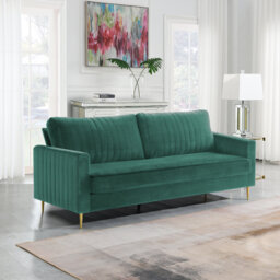 Malverne 3 Seater Velvet Sofa