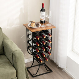 Open Shelving Wine Bottle Rack