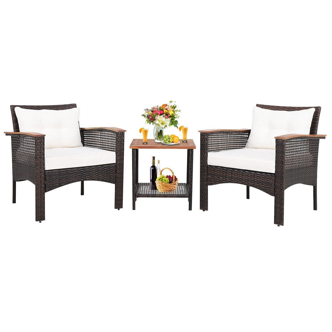 Piece Wayfair Rattan Garden Furniture Pcs Patio Sofa Furniture Set
