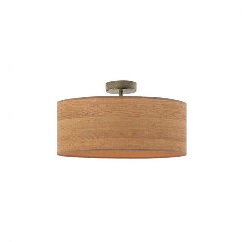 Bishon Fabric Semi Flush Mount