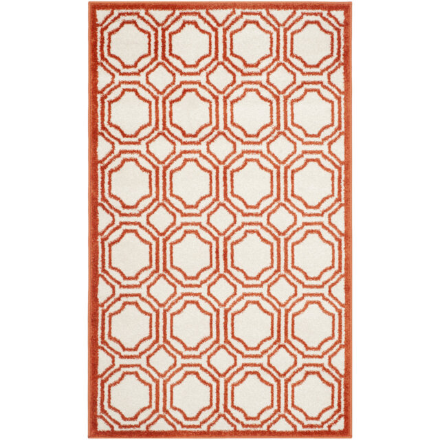 McMillian Geometric Hand Woven Indoor / Outdoor Area Rug