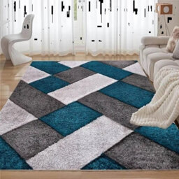 Stylish Large Shaggy Rug Hallway Runner Living Room Bedroom Area Rug Carpet Mat