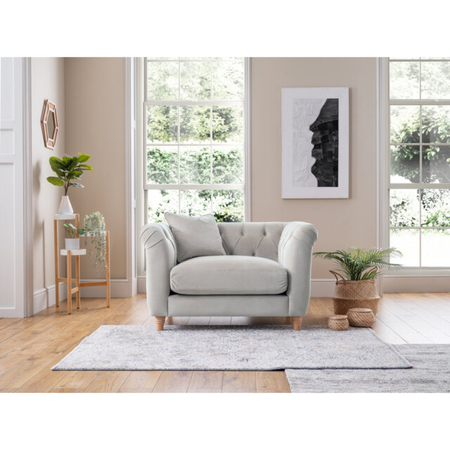 Noelia Chesterfield  Velvet  Armchair