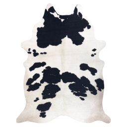 Seraphina Cowhide Black/White Rug