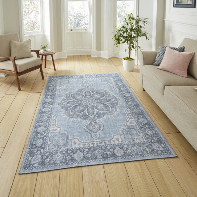Zahra Vintage Washable Rug