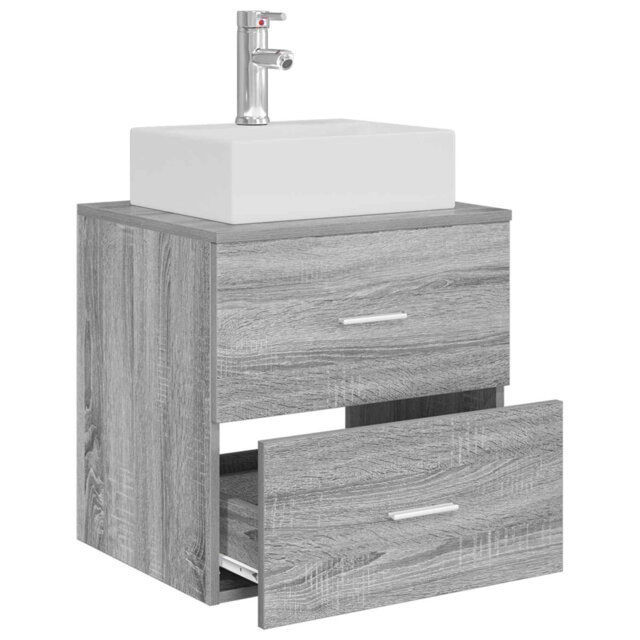 Single Bathroom Vanity with Ceramic Basin