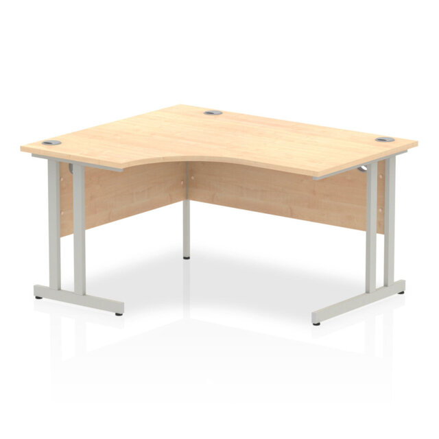 Tibay L-Shaped Metal Base Computer Desk