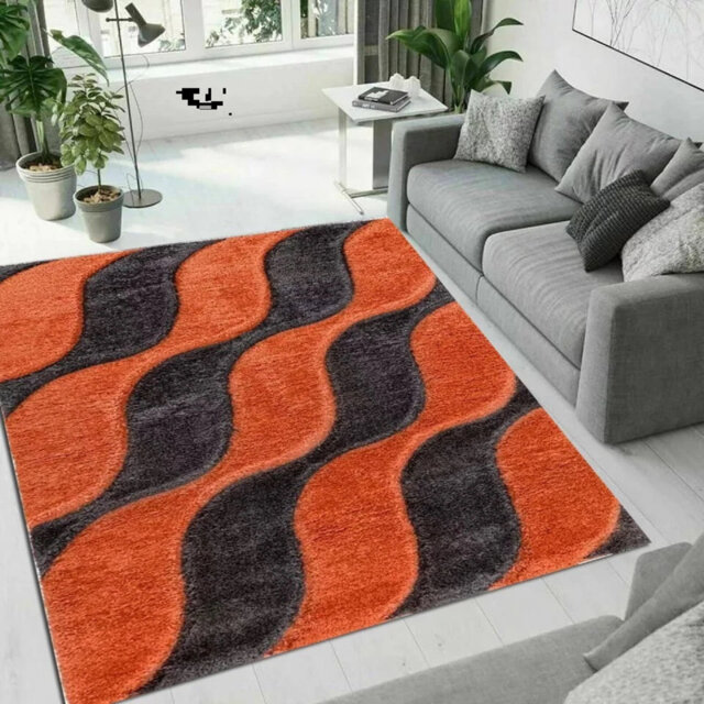3D Luxury Shaggy Rug Soft & Stylish Modern Area Rug For Living Room & Bedroom Floor Mats Small Door Mats