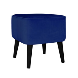 40cm Wide Square Solid Colour Standard Ottoman