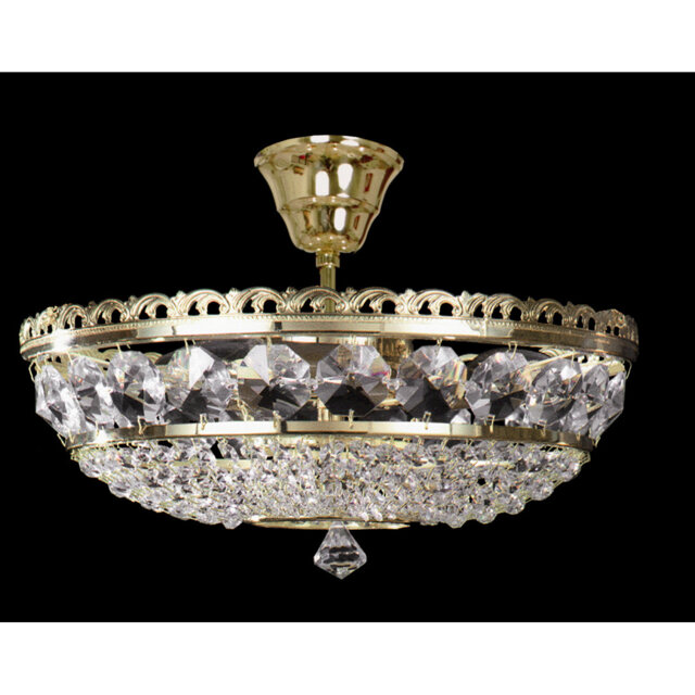 Cushenilt 3-Light Semi-Flush Mount