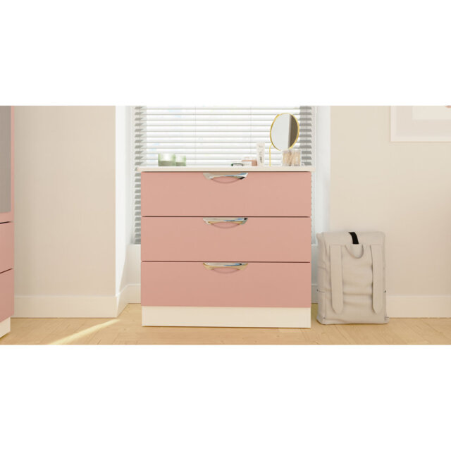 Fully Assembled Leodis 4 - Drawer Chest of Drawers