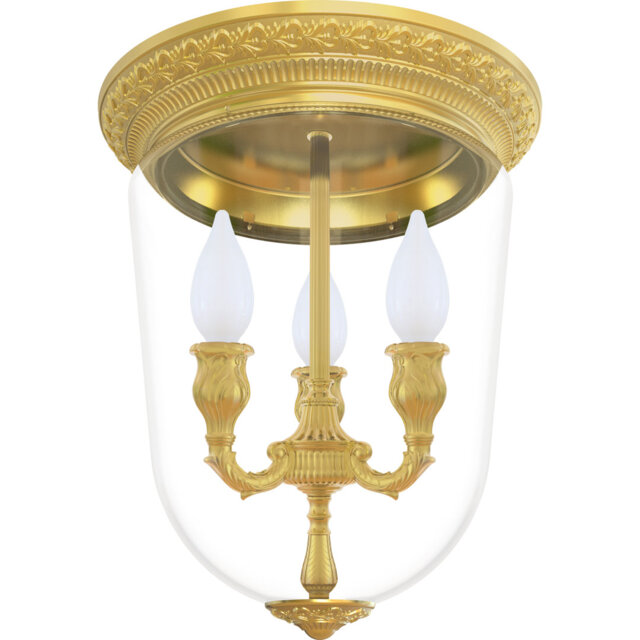 Frakes Glass LED Flush Mount
