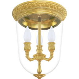 Frakes Glass LED Flush Mount