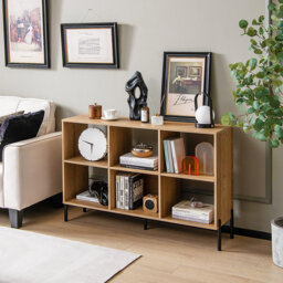 Arriane 80cm H x 120cm W Particle Board Cube Bookcase