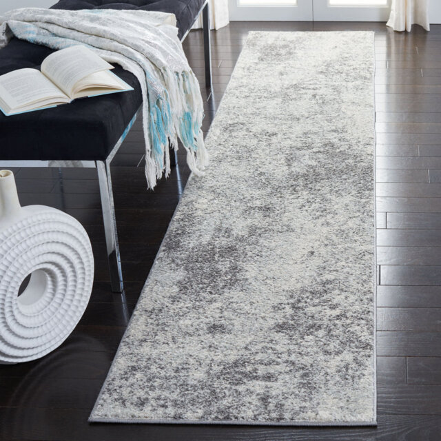 Jerilyn Hooked Ivory/Grey Rug