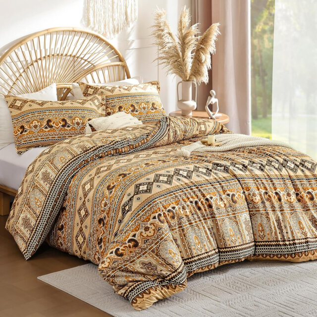 Polyester Floral Duvet Cover