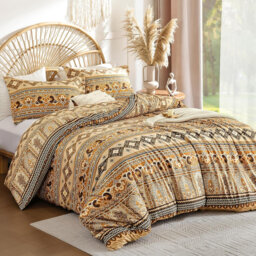 Polyester Floral Duvet Cover