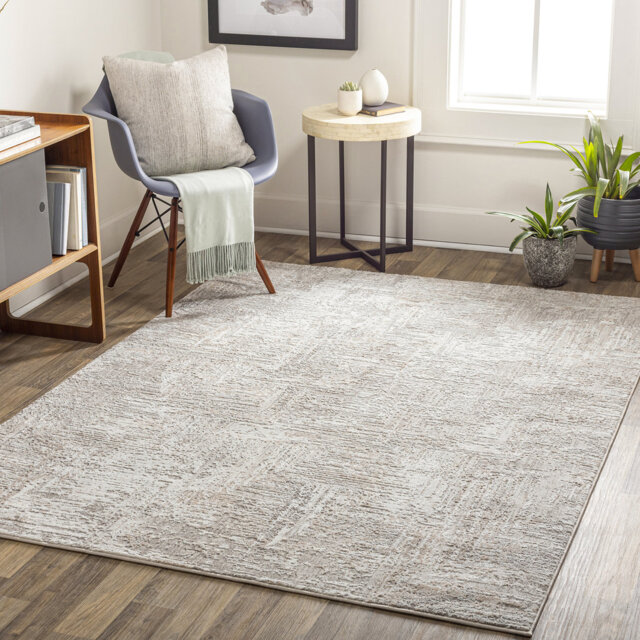 Allegro-Abstract Modern Marble Look Living Dining Bedroom Rug