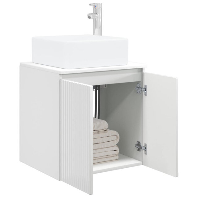Single Bathroom Vanity with Ceramic Basin