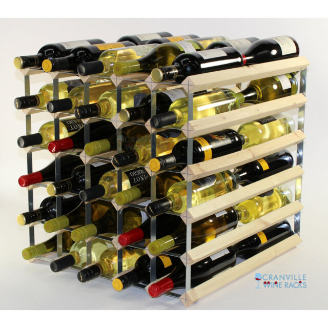 60 Bottle Floor Wine Bottle Rack
