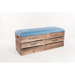 Alyson Wool Upholstered Storage Bench