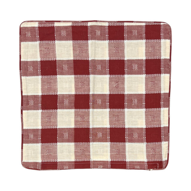 Dondale Gingham Square Cushion