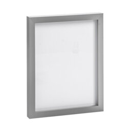 "Photo Frame - 8"" x 10"" - Grey - Acrylic"