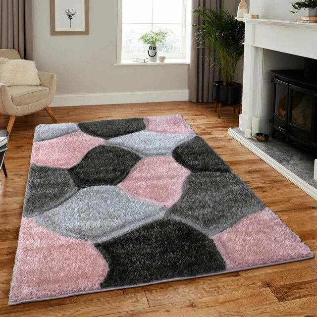 Luxury Soft Large Shaggy Rugs Modern Design Fluffy Rug For Living Room Bedroom Small Floor Mats