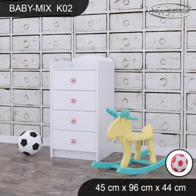 Baby Mix Kids 4 - Drawer Dresser