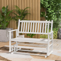 Duarte Solid Wood Outdoor Bench