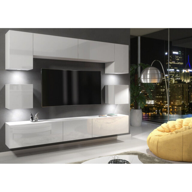 "Chrisette Unfinished Entertainment Centre for TVs up to 60"""