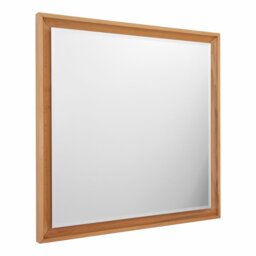 Angelica Solid Wood Flat Wall Mirror