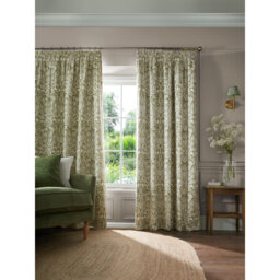 Cotton Blend Blackout Curtain Panel Pair