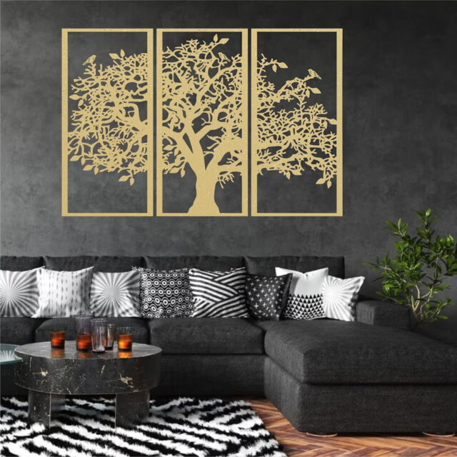 Moriann Traditional Wall Decor on Metal