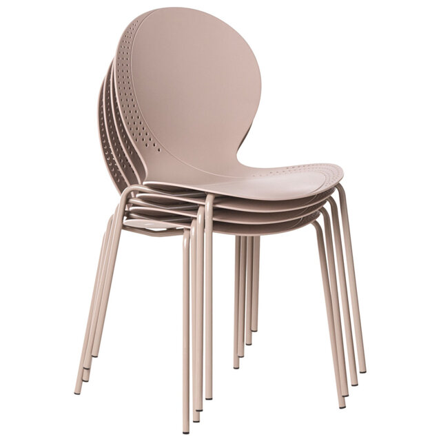Stackable Outdoor Patio Dining Side Chair