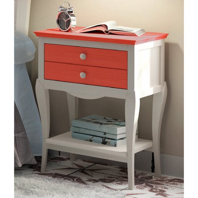 Gemonio 1 Drawer Bedside Table
