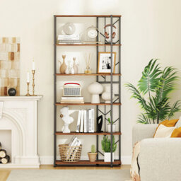 180cm H x 80cm W Metal Bookcase