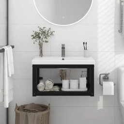 Heerad 59cm Single Bathroom Vanity Base Only