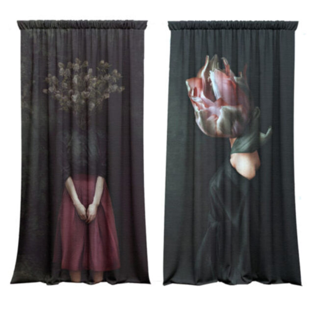 Mosira Velvet Blackout Curtain Panel Pair